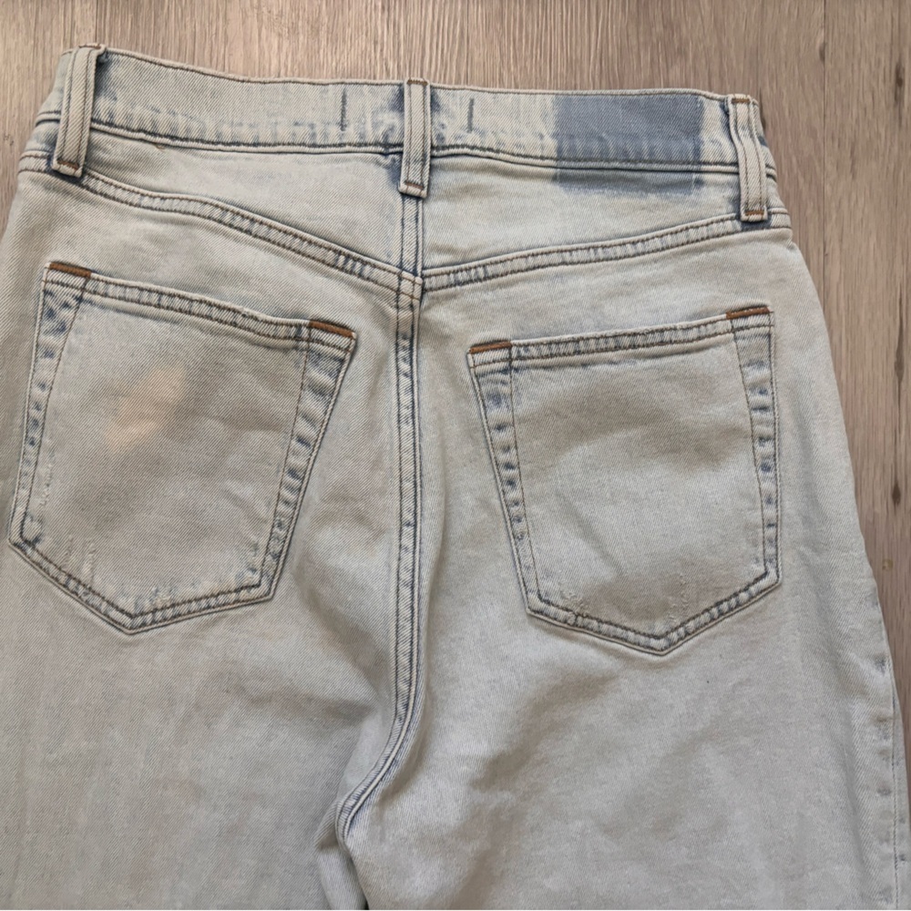 Abercrombie slim straight ultra high rise jeans size 4L - Picture 6 of 7
